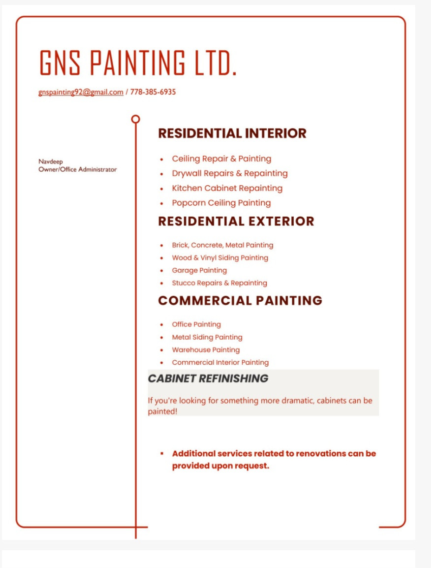 Gns painting ltd