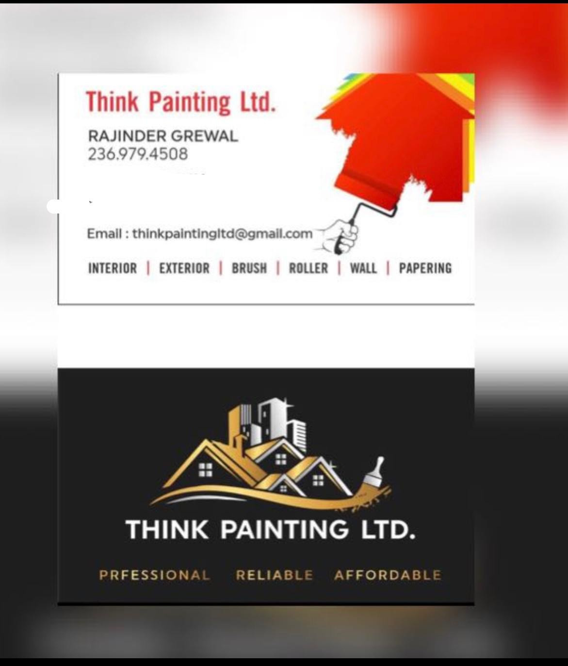 Think painting