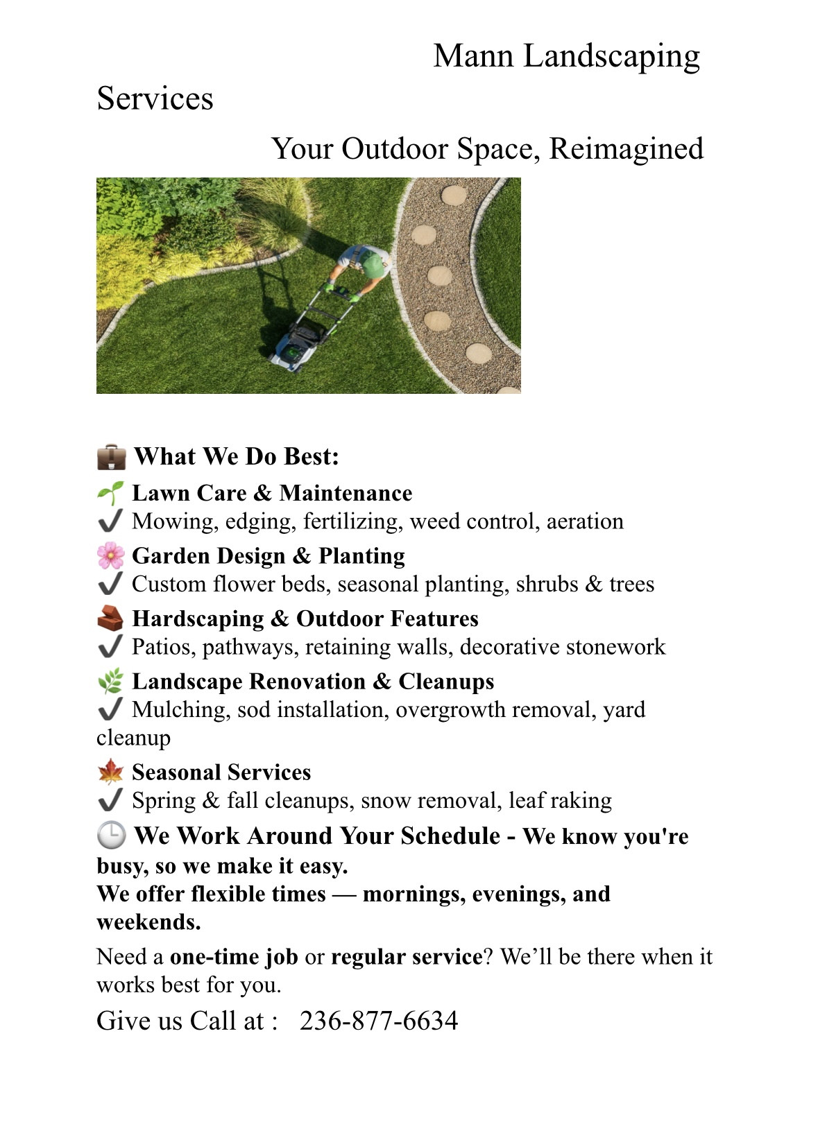 Mann Landscaping