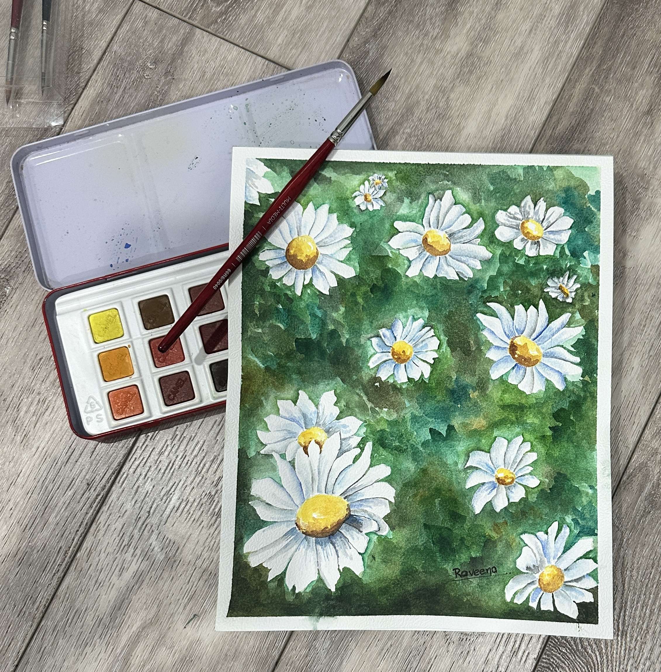 Painting teacher