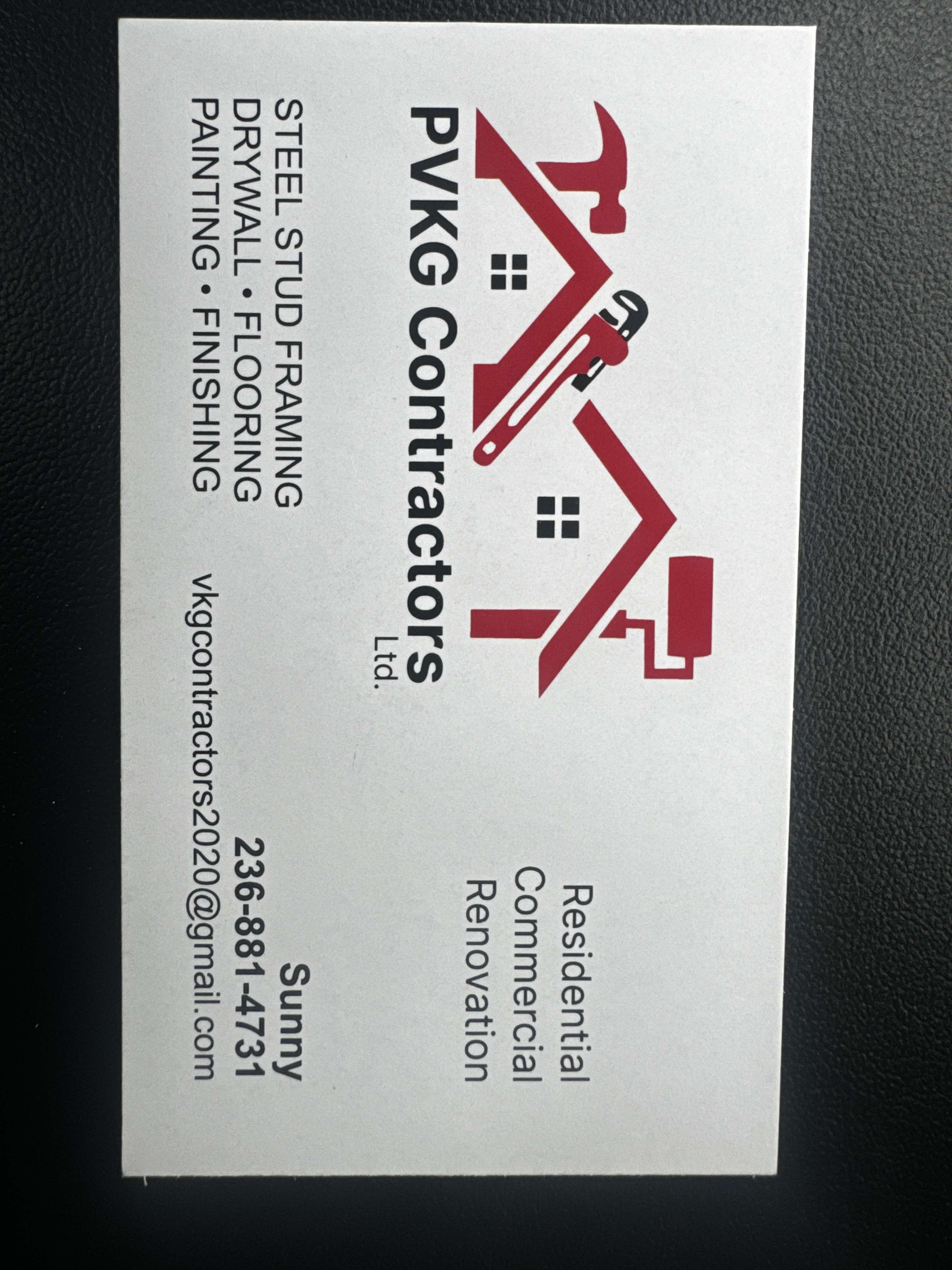 Vkg construction ltd