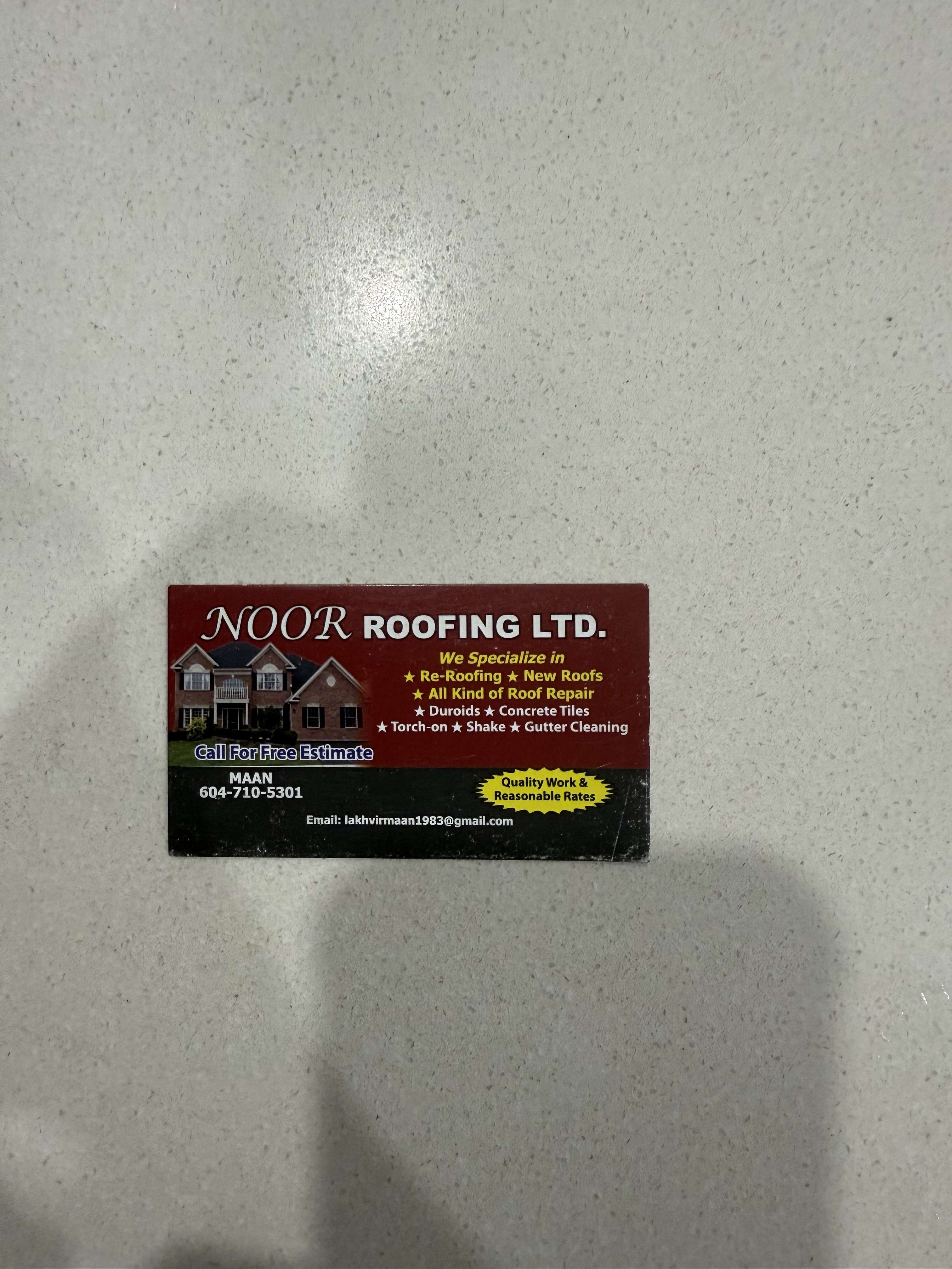 Noor roofing Ltd