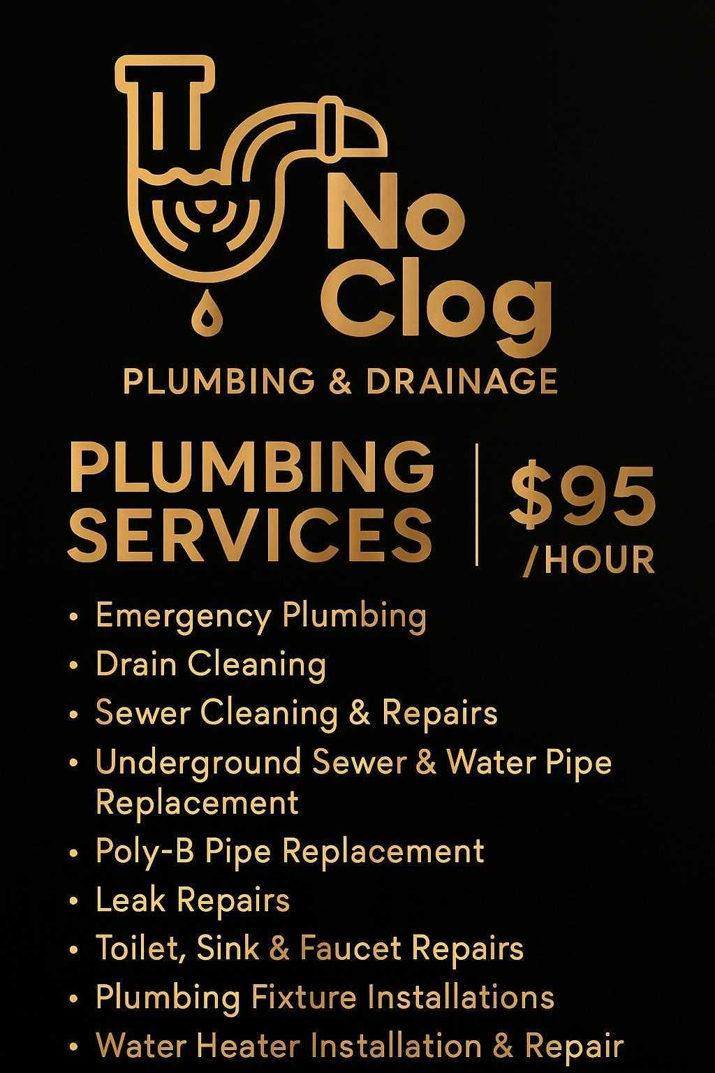 No clog Plumbing